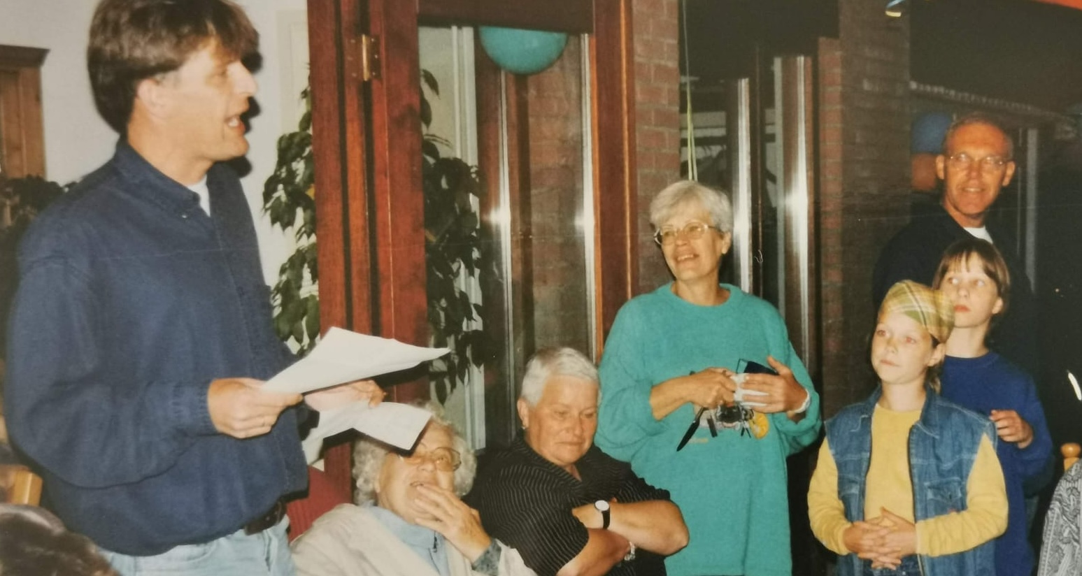 De prijsuitreiking na afloop van de puzzeltocht